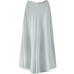 Cotton trousers literary loose loose elastic waist wide leg pants